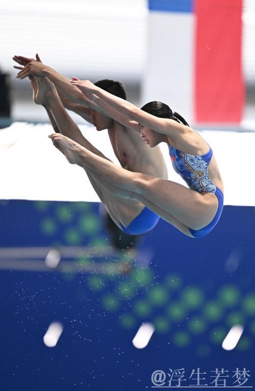 跳水世锦赛混双10米台决赛